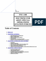 FM1 - 108 Doctrine For Army Special Operation Aviation Forces