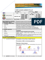 Semi-Detailed Lesson Plan