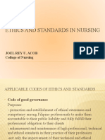 Ethics and Standards in Nursing