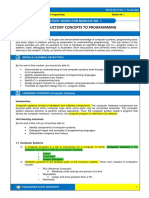 Fundamental of Programming Chapter 1