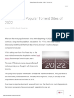 10 Most Popular Torrent Sites of 2021 