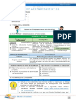 Parte 1 - Sesiones de Aprendizaje - Experiencia de Aprendizaje V