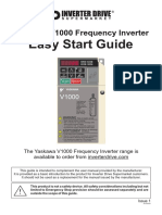 Yaskawa V1000 Easy Start Guide