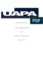 Tarea 2 de Contabilidad Computarizada.