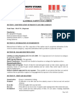 Material Safety Data Sheet: Page 1 of 4