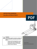 SPTE33X Operator's Manual