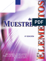 Elemento de Muestreo - Richard L. Scheaffer, William Mendenhall, Lyman Ott 6a Edición