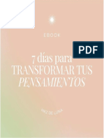 7 Dias para Transformar Tus Pensamientos