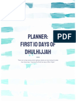 Planner Dhulhijjah 1441H