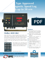 AMI Linked JLG 0006 4020 MK II Compact Electromagnetic Speed Log Data Sheet