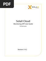 Solax Cloud: Monitoring App User Guide