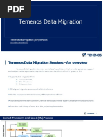 Temenos Data Migration (TDM) Services