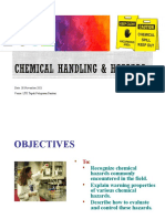 Chemical Handling Training