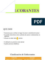 EDULCORANTES