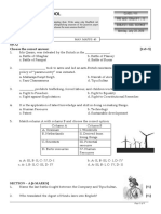 Delhi Public School: MCQ Choose The Correct Answer: (1x5 5)