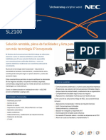 Solución Rentable, Plena de Facilidades Y Lista para Voip Con Más Tecnología Ip Incorporada