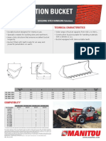 Manitou CBC Constructiebak - Feyter Forklift Services