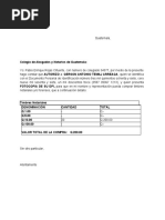 Carta Compra de Timbres Notariales Dentro Del Colegio de Abogados para Terceras Personas