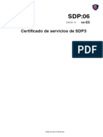 Certificado para Servicios Del SDP3 15