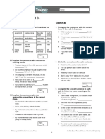 OET B1 Short Test Unit 8 A + B