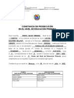 Rosibel CONSTANCIA DE PROSECUCIÓN 1ero A 2022