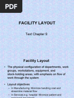 Facility Layout: Text Chapter 9