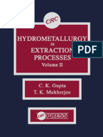 C. K. Gupta, T. K. Mukherjee - Hydrometallurgy in Extraction Processes, Volume II-CRC Press (1990)