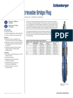 Wireline Set Retrievable Bridge Plug Ps