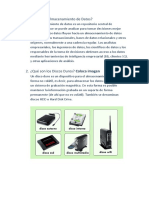 Cuestionario Almacenamiento de Datos