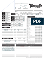 Tormenta RPG Ficha de Personagem Editavel