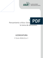 Estrategias en La Toma de Decisiones MGT350 Guia - ULA v.2