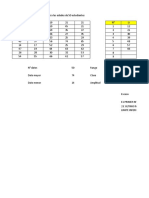 Tabla de Frecuencias Semana 6-7