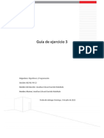 Ejercicio Python para Evaluacion 3