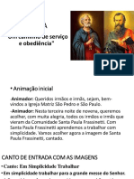 3º Dia de Novena São Pedro e São Paulo