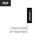 Módulo de Clase, Unidad 1. Inspecciones de Seguridad