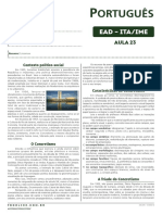 Portugues II - Aula 23 - Teoria e Exercicios