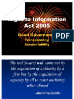 Right To Information Act