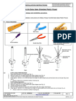 Installation Instructions Power Cat 6A Data Gate Shielded Patch Panel