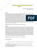 Um Breve Histórico Da Educação de Jovens e Adultos