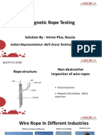 Magnetic Rope Testing: Solution by - Intron Plus, Russia