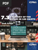 7.3 - A History of The World in 100 Objects