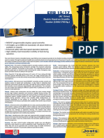 (AC Drive) Electric Stand-On Straddle Stacker (1500/1700 KG.)