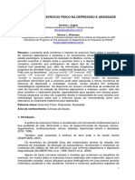 O Impacto Do Exercício Físico Na Depressão e Ansiedade