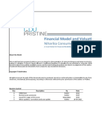 Financial Model and Valuation: Niharika Consumer Products Limited