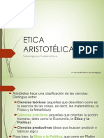 ETICA ARISTOTÉLICA Resumen