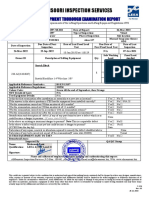 Almansoori Inspection Services: Lifting Equipment Thorough Examination Report