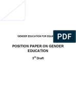 Gender Education