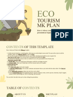 Eco Tourism MK Plan by Slidesgo