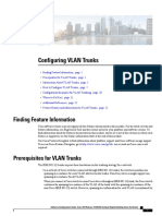 Configuring VLAN Trunks: Finding Feature Information