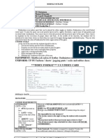 Badminton Syllabus